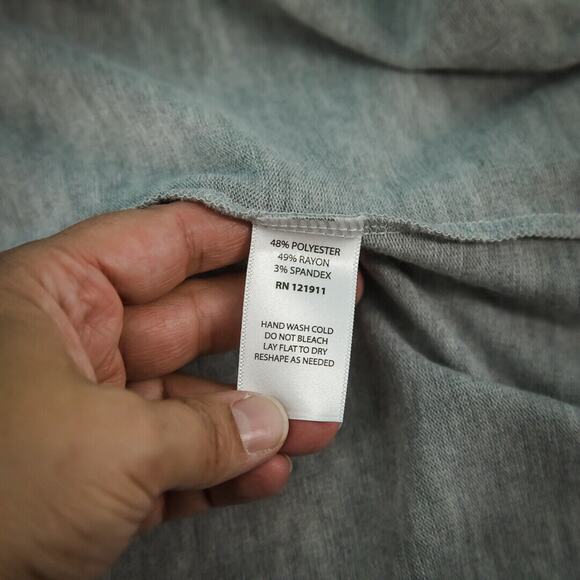 LNA Revolve Size Medium M Grey Gray Open Elbow Long Sleeve Duster Cardigan - Picture 5 of 6